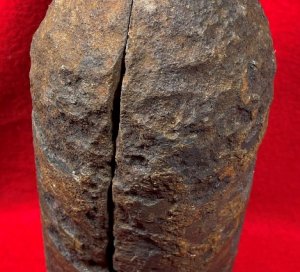 Confederate 3.5-Inch "Long Pattern" Read-Parrott Case-Shot with Star Cavity