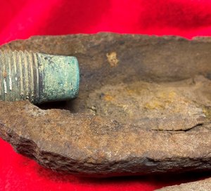 Confederate 3.5-Inch "Long Pattern" Read-Parrott Case-Shot with Star Cavity