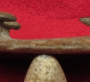 A Maker Marked US Belt Plate - Marked "E. GAYLORD" & Carved Letter "H"