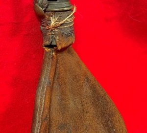 Leather Shot Pouch - 19th Century Usage