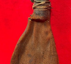 Leather Shot Pouch - 19th Century Usage