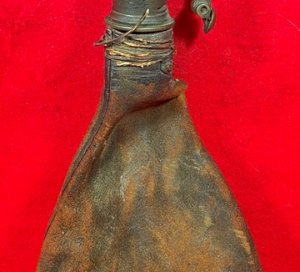 Leather Shot Pouch - 19th Century Usage