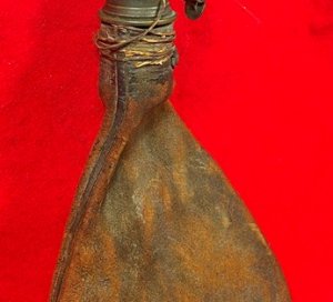 Leather Shot Pouch - 19th Century Usage
