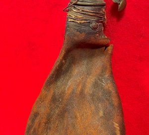 Leather Shot Pouch - 19th Century Usage