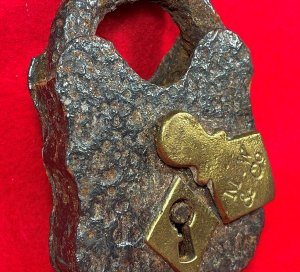Smokehouse Padlock - "M.W & Co."