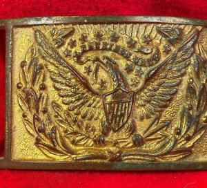 Federal Sword Waist Belt Plate - High Quality with Gilt
