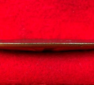 US Cartridge Box Plate - Small Size - Marked "W. H. SMITH / BROOKLYN"