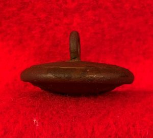 Confederate Infantry Coat Button - "Script I"