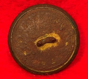 Confederate Cavalry Coat Button - "Stippled C"