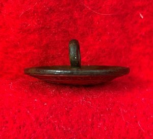 Virginia State Seal Militia Coat Button - Silvered