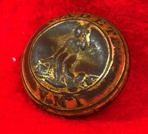 Virginia Military Institute Cadet Coat Button - High Dome 