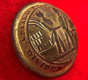 Kentucky State Seal Coat Button