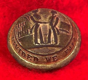 Kentucky State Seal Coat Button