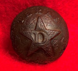 Texas Dragoon Coat Button