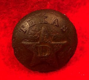 Texas Dragoon Coat Button