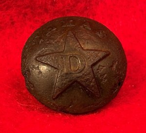 Texas Dragoon Coat Button