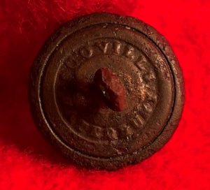 Texas Dragoon Coat Button