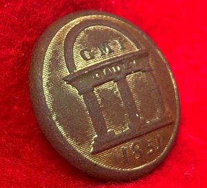 Georgia Military Institute "GMI" Coat Button