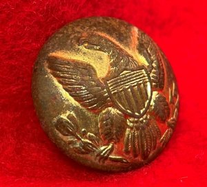 Federal Geneal Service Eagle Coat Button - Gilt & Thread