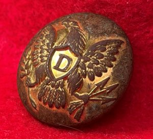 Federal Dragoon Coat Button - 23mm size