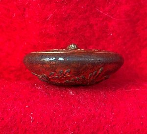 Federal Artillery Coat Button - "FINE . GOLD . PLATE"