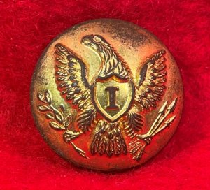 Federal Infantry Overcoat Size Button