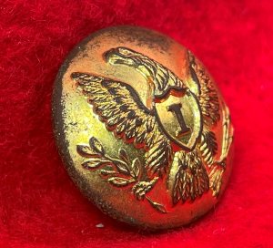 Federal Infantry Overcoat Size Button