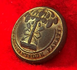 South Carolina State Seal Coat Button