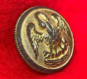 Louisiana State Seal Coat Button