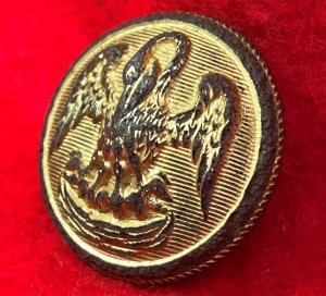 Louisiana State Seal Coat Button