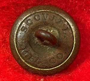 Vermont State Seal Cuff Button