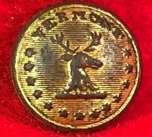 Vermont State Seal Cuff Button