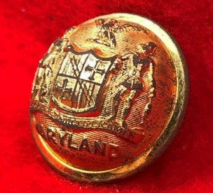 Maryland State Seal Coat Button - High Quality