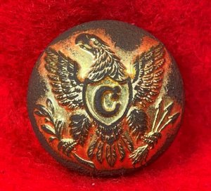 Federal Cavalry Coat Button