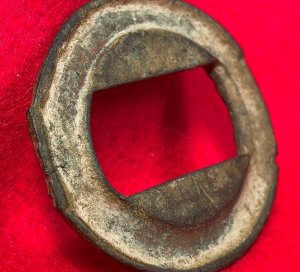 Confederate Wreath for Two-Piece Tongue & Wreath Belt Buckle