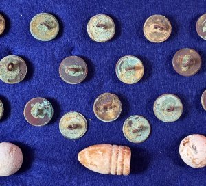 Michigan Cuff Button Display - Malvern Hill