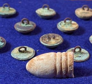 Michigan Cuff Button Display - Malvern Hill