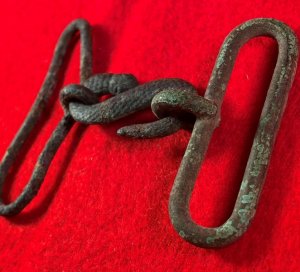 Civil War "Snake" Buckle - British Import 