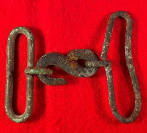 Civil War "Snake" Buckle - British Import 