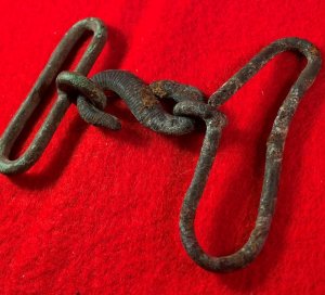 Civil War "Snake" Buckle - British Import 