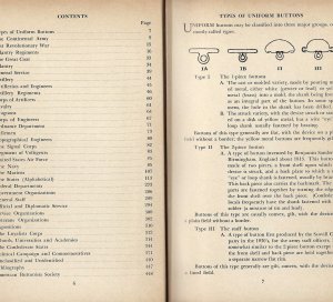 Record of American Uniform and Historical Buttons - First Edition