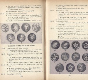 Record of American Uniform and Historical Buttons - First Edition