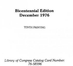 Record of American Uniform and Historical Buttons - Bicentennial Edition