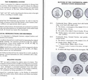Record of American Uniform and Historical Buttons - Bicentennial Edition
