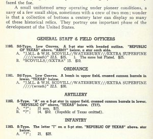 Uniform Buttons American Armed Forces 1784-1948 - Volumes I & II