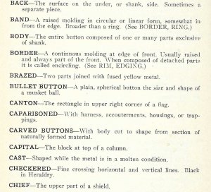 Uniform Buttons American Armed Forces 1784-1948 - Volumes I & II
