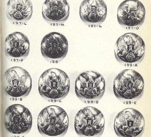 Uniform Buttons American Armed Forces 1784-1948 - Volumes I & II