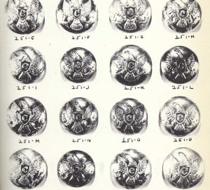 Uniform Buttons American Armed Forces 1784-1948 - Volumes I & II