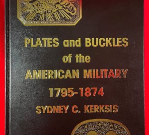 US Cartridge Box Plate from the Sydney C. Kerksis Collection with Original Envelope