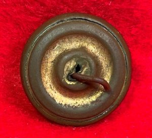 Confederate Script Infantry Coat Button - Small Script "I"